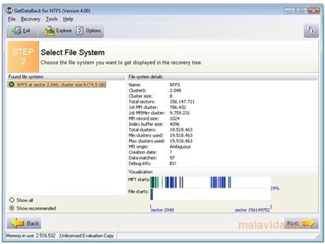 GetDataBack For NTFS 2025 Cracked Version
